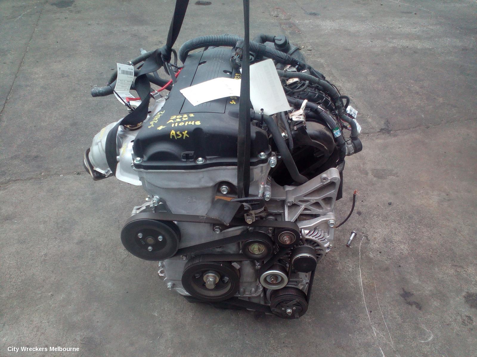 MITSUBISHI ASX ENGINE, PETROL, 2.0, 4B11, MIVEC/VVT, SINGLE CAM POSITION SENSOR TYPE, FWD, XB-XD, 07/2013 ONWARDS - Image 1