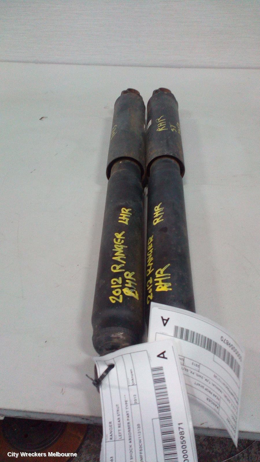 FORD RANGER LEFT REAR STRUT, ***USE SHOCK ABSORBER PART TYPE*** - Image 2