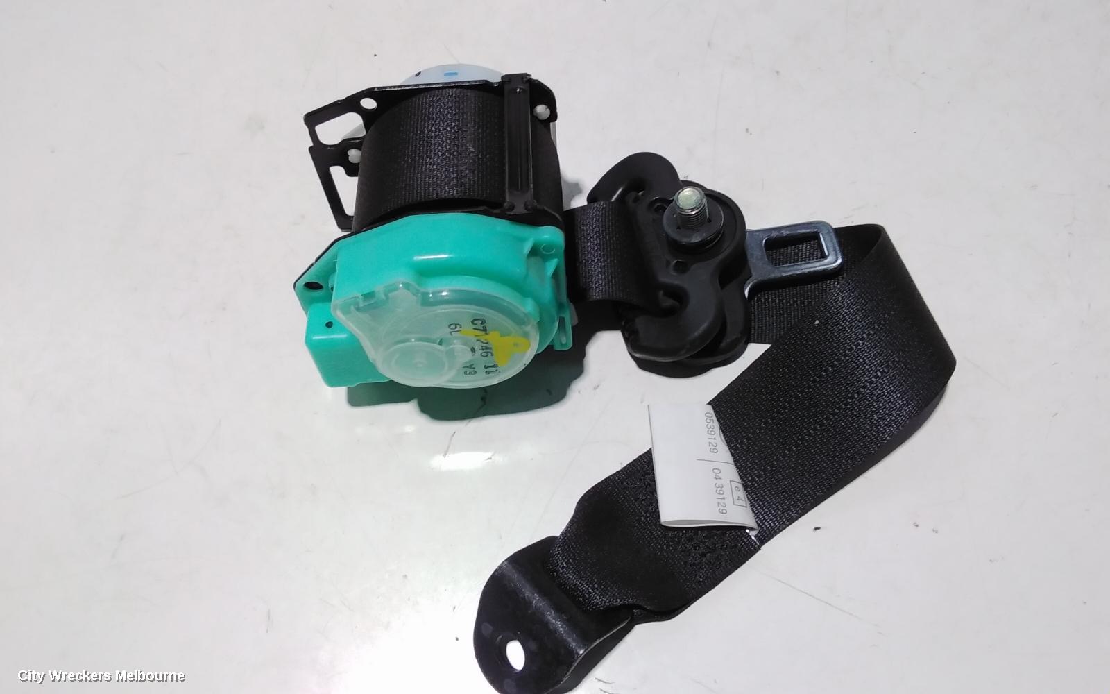 SUZUKI SWIFT SEATBELT/STALK, LH REAR, SEAT BELT ONLY, FZ, 08/2010 - 03/2017 - Image 1
