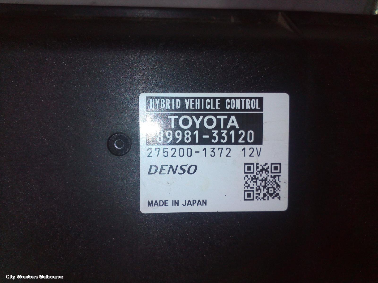 TOYOTA CAMRY ECU, ENGINE ECU, AHV40, 2.4, HYBRID, ECU ONLY, 2AZ-FXE, 12/2009 - 11/2011 - Image 1