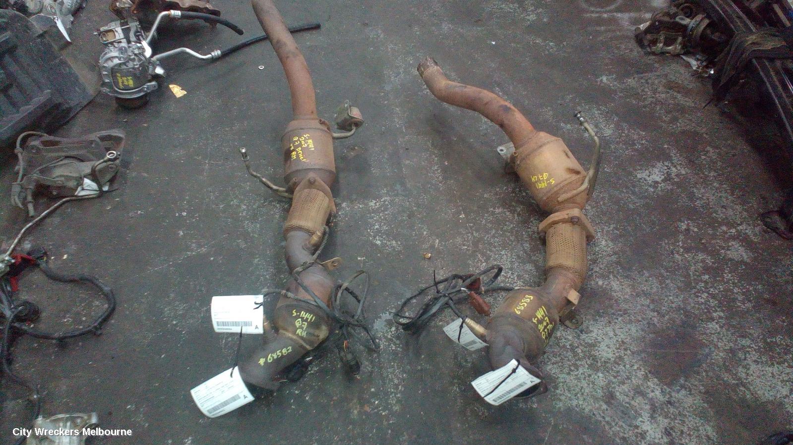 AUDI Q7 CATALYTIC CONVERTER, UNDER CAR-CAT TYPE, 4.2, PETROL, BAR CODE, LH SIDE, 4L, 09/2006 - 08/2010 - Image 3