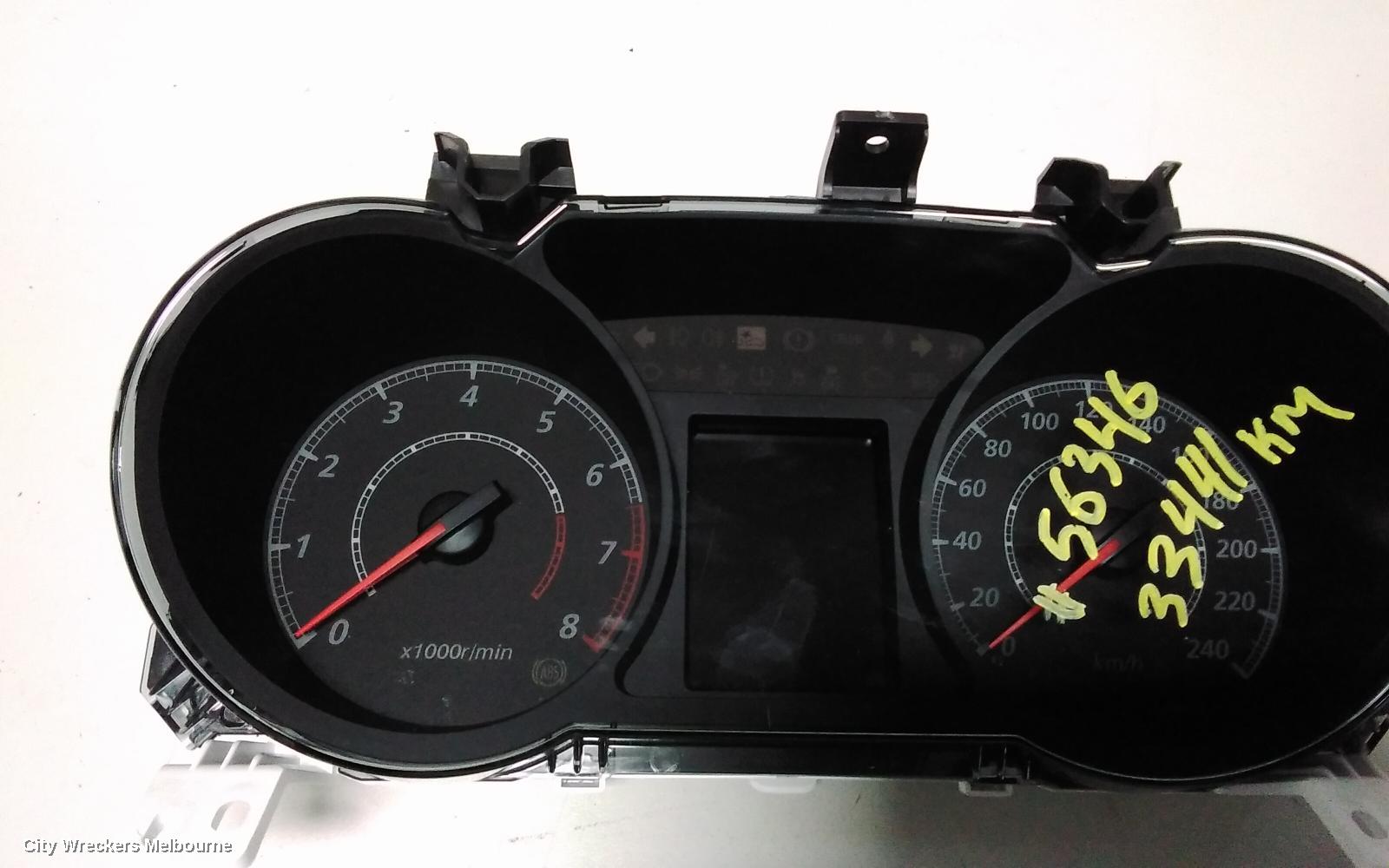 MITSUBISHI ASX INSTRUMENT CLUSTER, PETROL, AUTO T/M, XA-XC, 07/2010 ONWARDS - Image 3