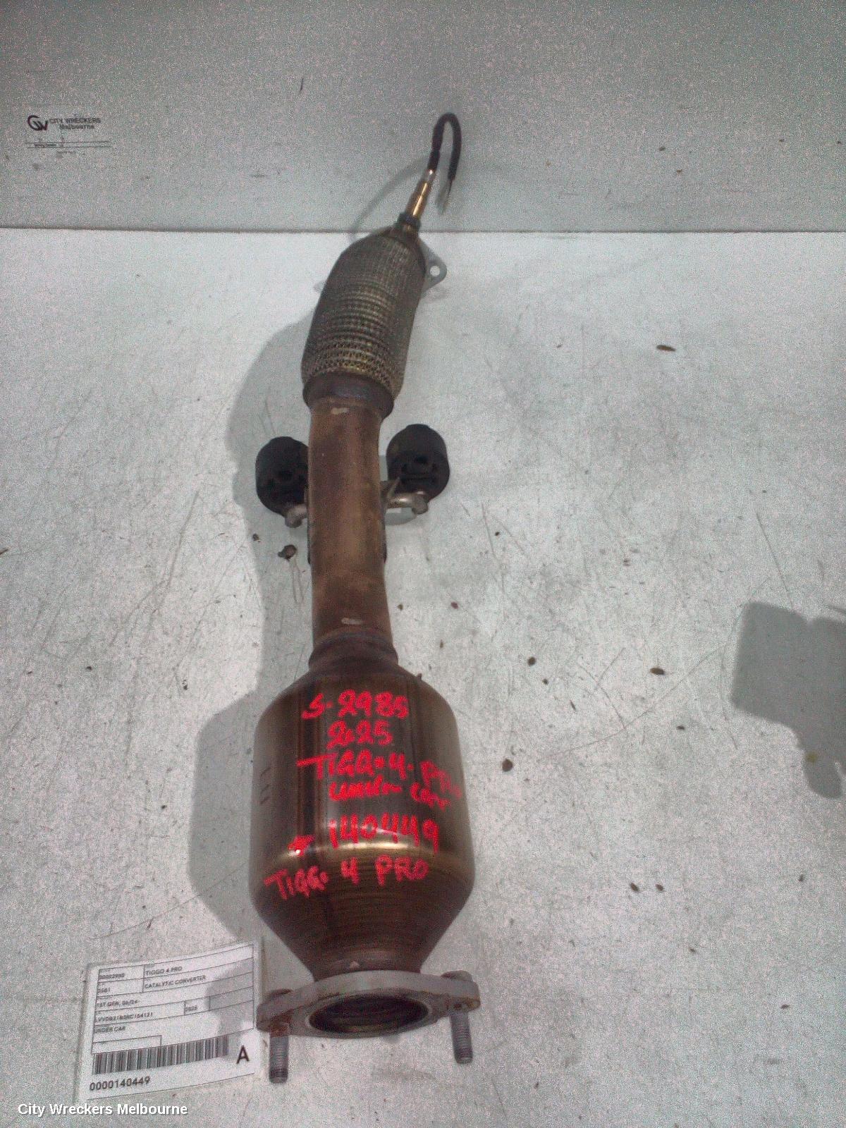 CHERY TIGGO 4 CATALYTIC CONVERTER, 1ST GEN, 06/2024 ONWARDS - Image 2