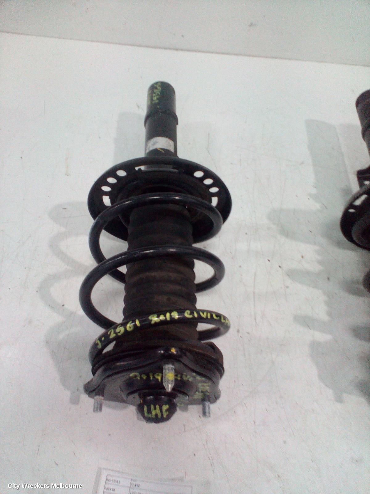 HONDA CIVIC LEFT FRONT STRUT, 10TH GEN, 05/2016 - 08/2021 - Image 2