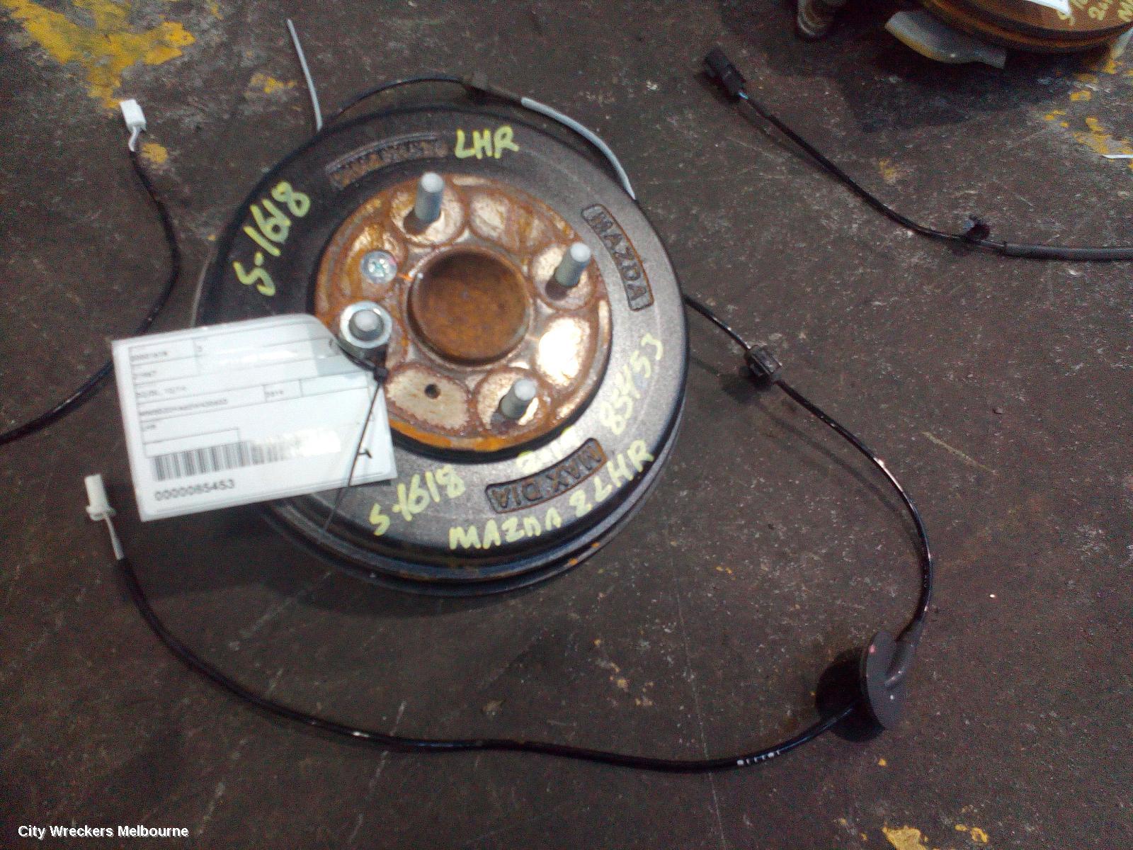 MAZDA 2 LEFT REAR HUB ASSEMBLY, DJ/DL, 10/2014 ONWARDS - Image 1