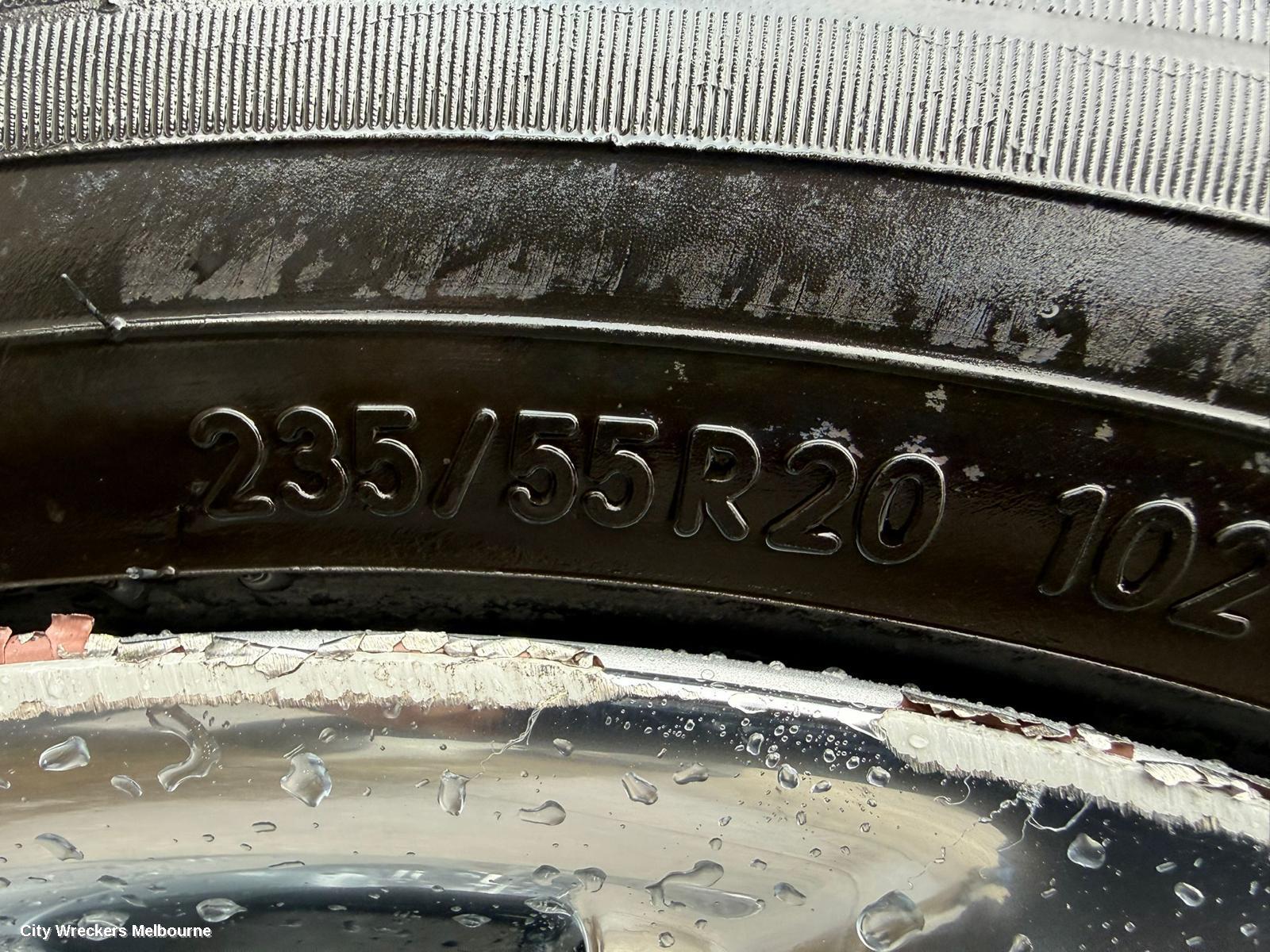 TOYOTA KLUGER WHEEL MAG, FACTORY, 20X8IN, 5 V SPOKE, XU70 SERIES, 03/2021 ONWARDS - Image 2