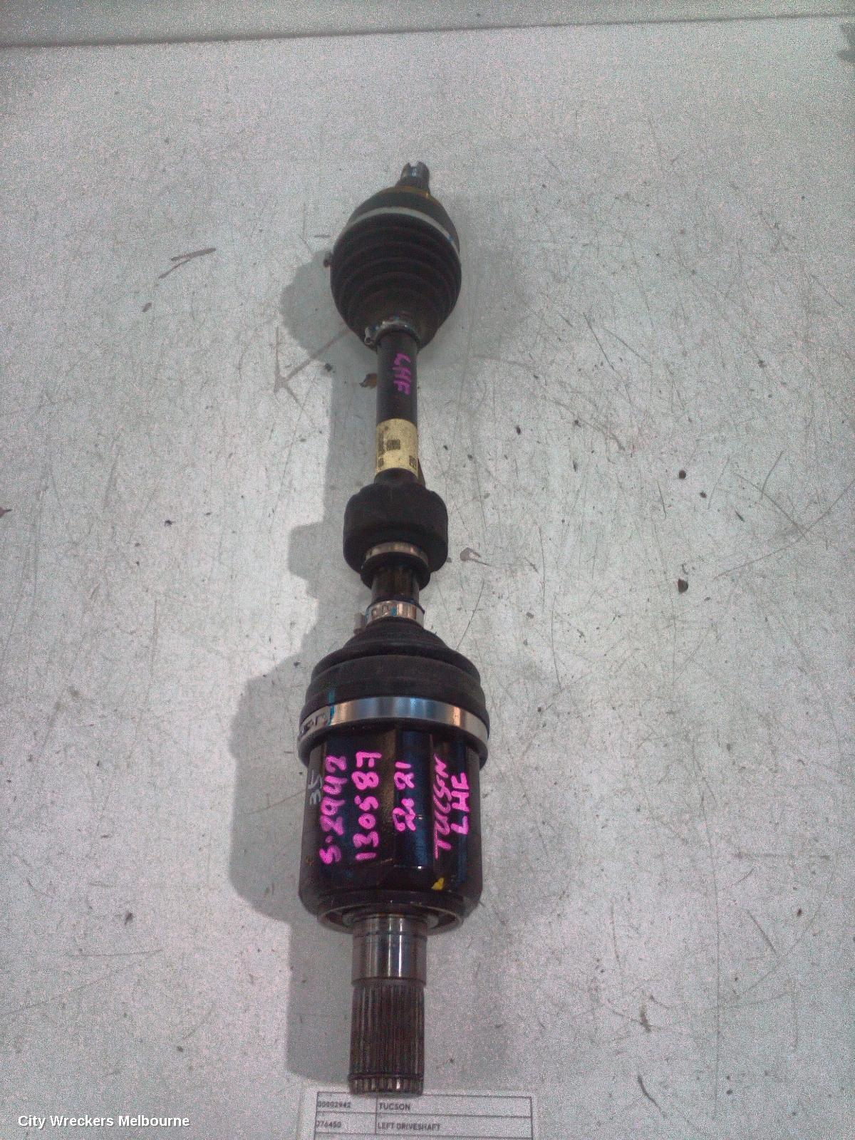 HYUNDAI TUCSON LEFT DRIVESHAFT, NX4, FRONT, 02/2021 ONWARDS - Image 2