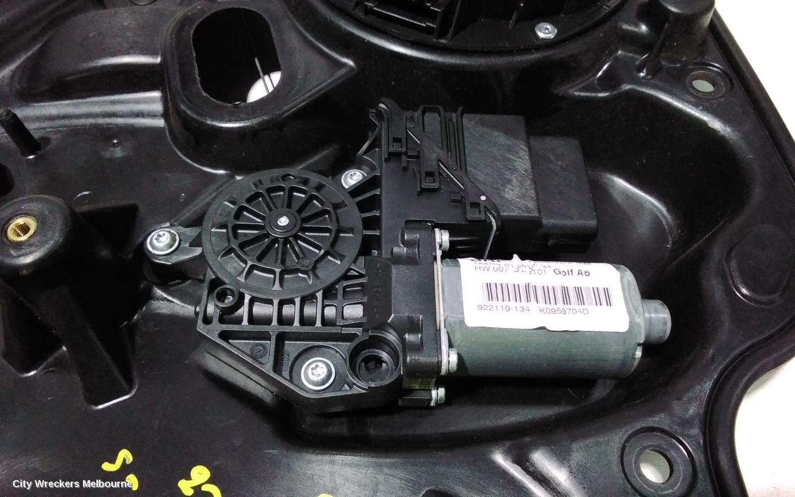 VOLKSWAGEN GOLF RIGHT REAR WND REG/MOTOR, GEN 6, HATCH, 10/2008 - 03/2013 - Image 3