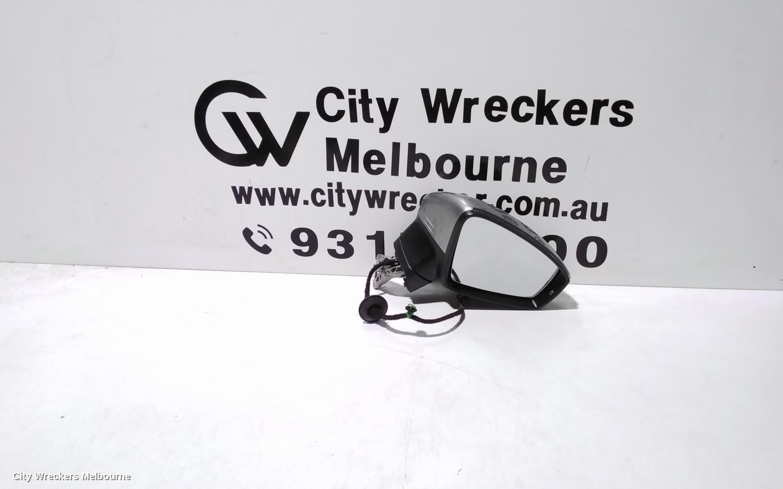 VOLKSWAGEN TIGUAN RIGHT DOOR MIRROR, ALLSPACE, 5NA, POWER FOLD, W/ MEMORY, W/ SIDE ASSIST & NON CAMERA TYPE (6XQ/KA2/7Y4), 06/2016 - 02/2021 - Image 1