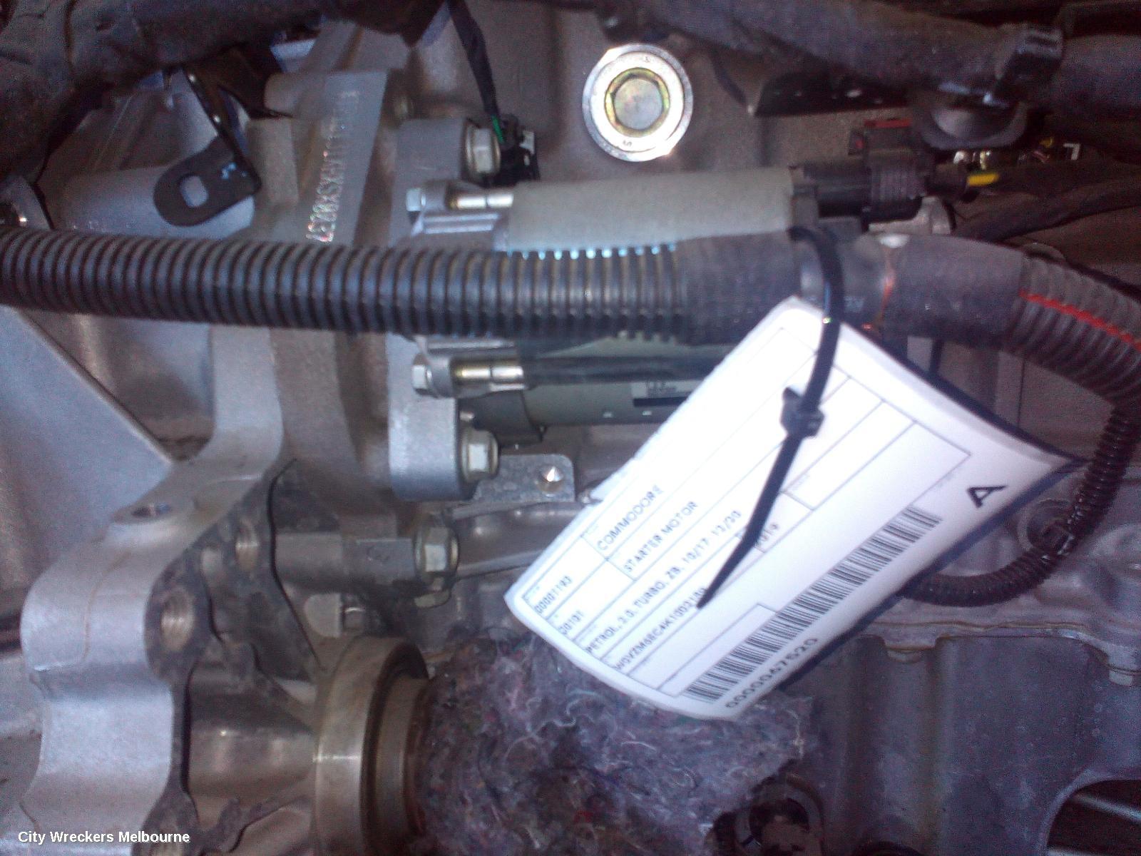 HOLDEN COMMODORE STARTER, PETROL, 2.0, TURBO, ZB, 10/2017 - 12/2020 - Image 3