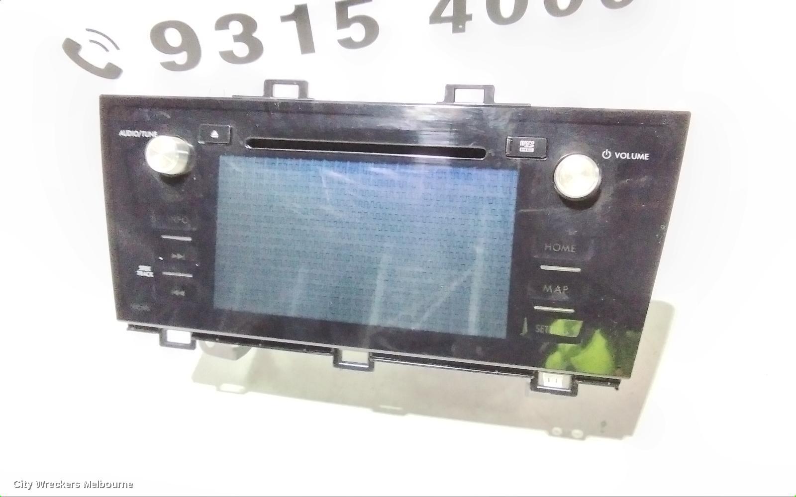 SUBARU OUTBACK RADIO/CD/DVD/SAT/TV, HEAD UNIT, 7IN SAT NAV TYPE, P/N ON FACE FB256KS, 6TH GEN, 08/2014 - 12/2017 52 - Image 2