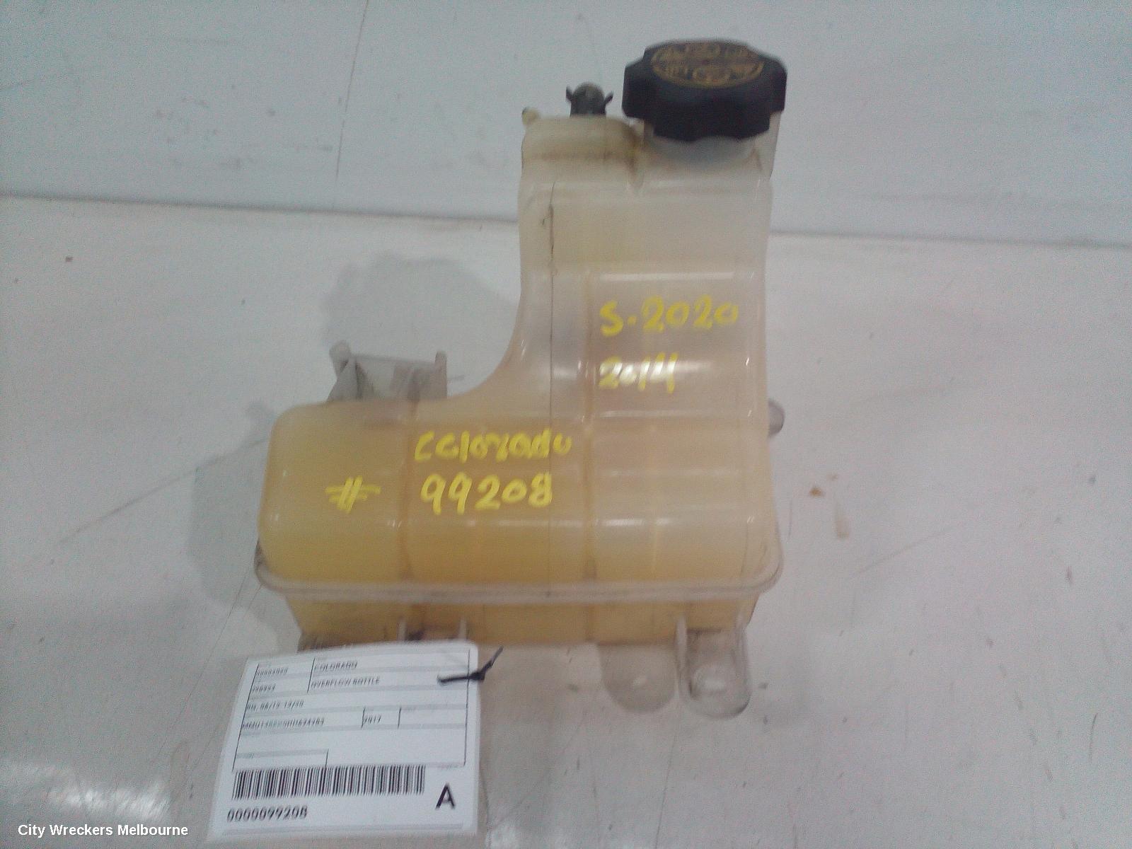 HOLDEN COLORADO OVERFLOW BOTTLE, RG, 06/2012 - 12/2020 - Image 1