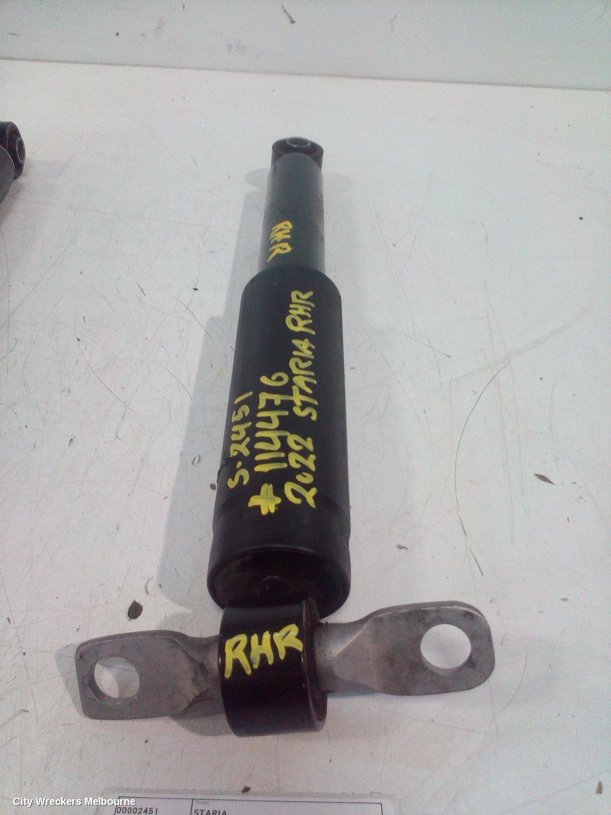 HYUNDAI STARIA RIGHT REAR STRUT, US4, 04/2021 ONWARDS - Image 2