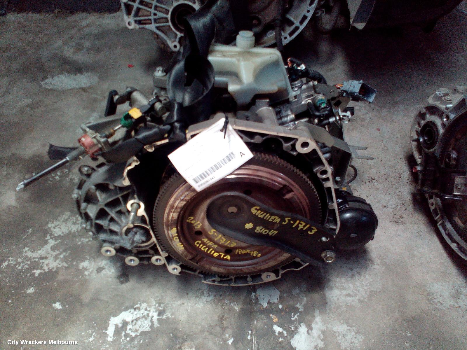 ALFA ROMEO GIULIETTA TRANS/GEARBOX, AUTO, PETROL, 1.4, EURO 6 EMISSIONS TYPE, 940 SERIES, 02/2011 - 12/2020 - Image 1
