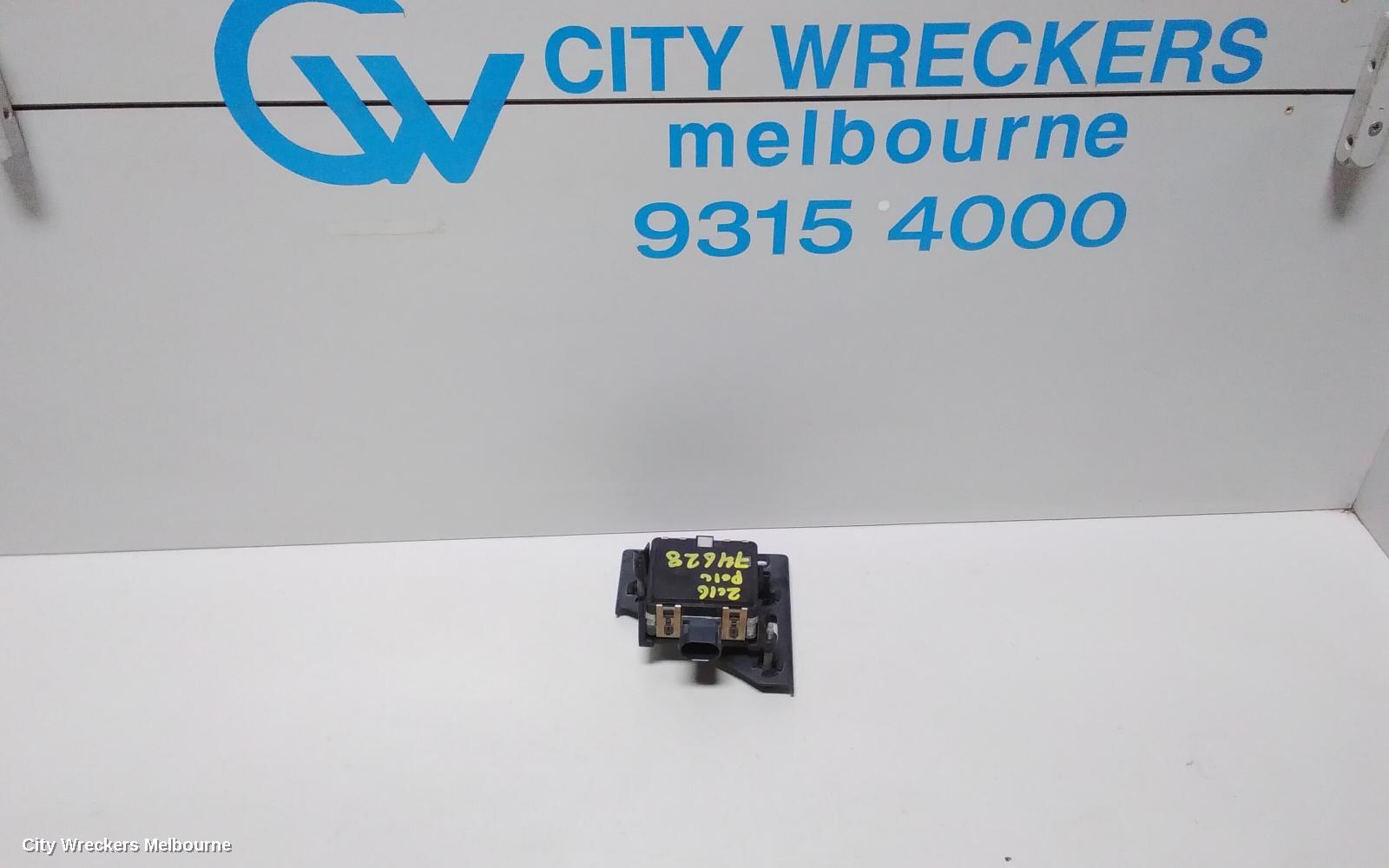 VOLKSWAGEN POLO, 6R, 05/2010 - 09/2017, (SEE NOTES) 5Q0 907 561 F -- RADAR CRUISE SENSOR -- CONTROL UNIT WITH SOFTWARE FOR DISTANCE REGULATION AND RADAR SENSOR: 75288 - Image 1