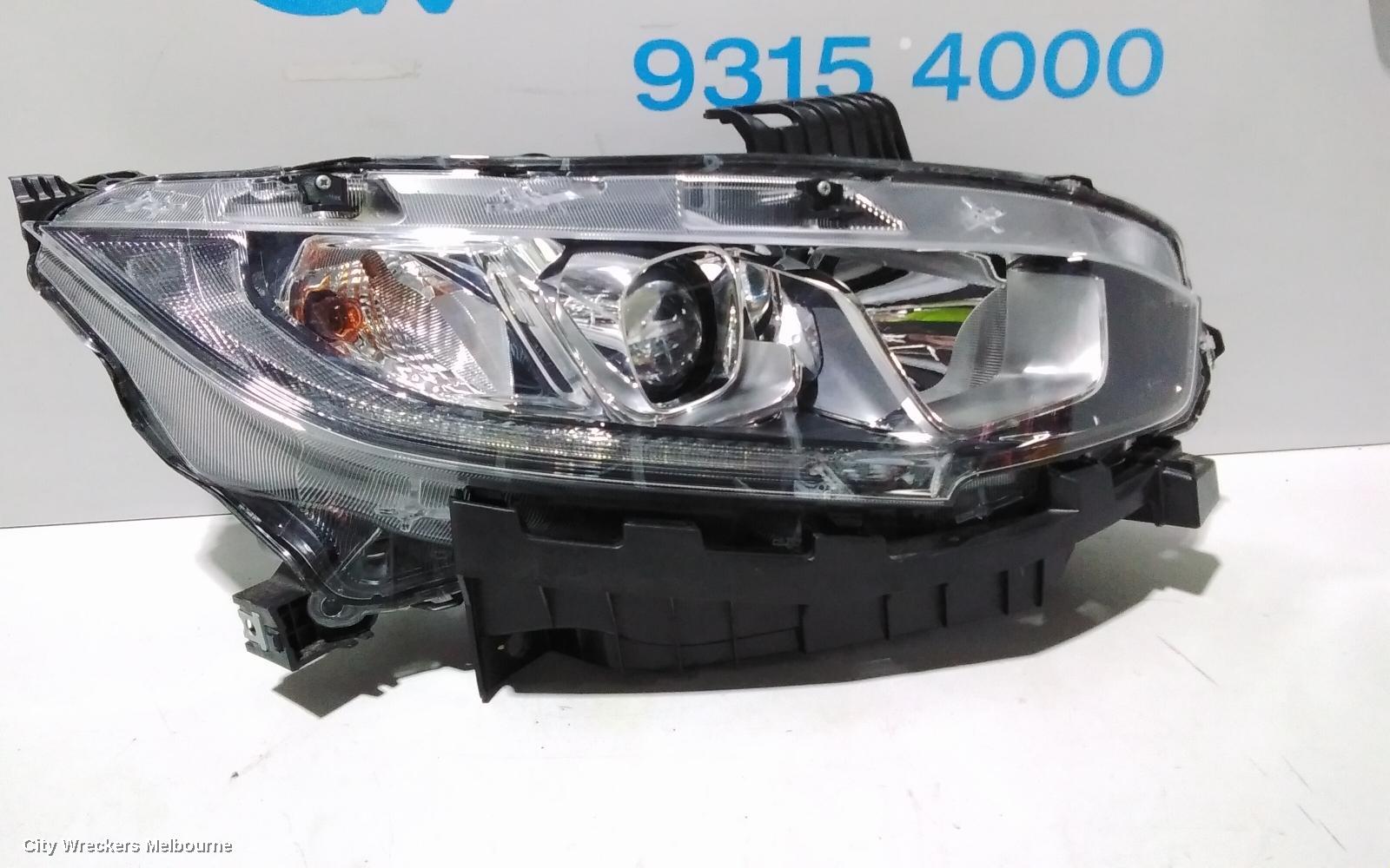 HONDA CIVIC RIGHT HEADLAMP, 10TH GEN, HATCH/SEDAN, HALOGEN TYPE, 05/2016 ONWARDS - Image 3