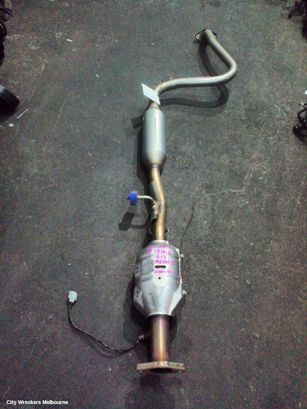 MAZDA 2 CATALYTIC CONVERTER, UNDER CAR-CAT TYPE, PETROL, 1.5, F-5P, ELEC CAM ACTUATOR TYPE, DJ/DL, 09/2014 ONWARDS - Image 1