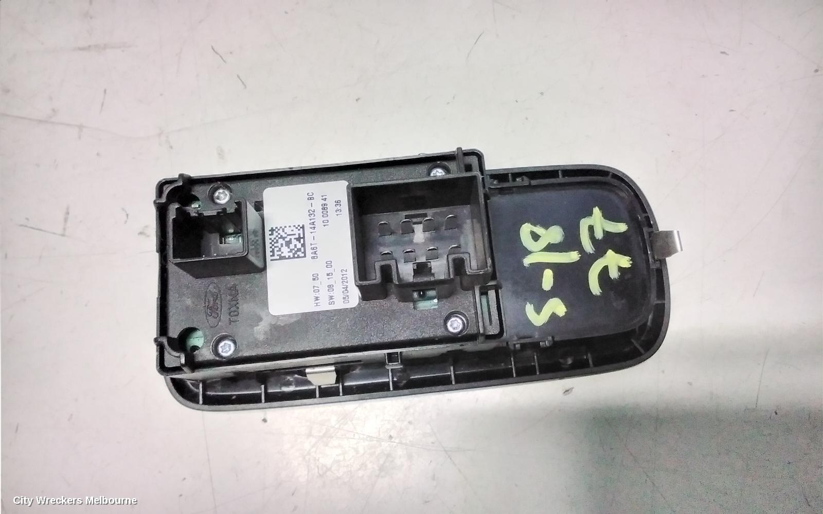 FORD FIESTA PWR DR WIND SWITCH, RH FRONT (MASTER SWITCH), 3DR HATCH, WS, 07/2008 - 12/2012 - Image 3