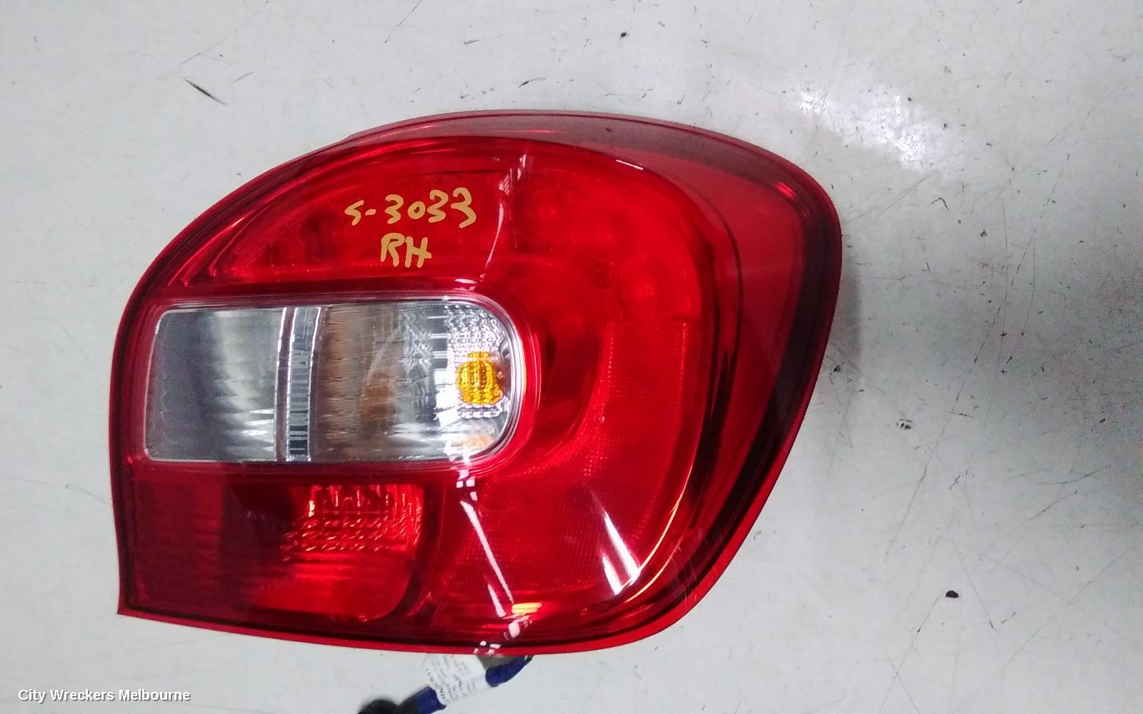SUZUKI BALENO RIGHT TAILLIGHT, EW, IN BODY, SINGLE CLEAR TYPE, 04/2016 - 12/2022 - Image 2