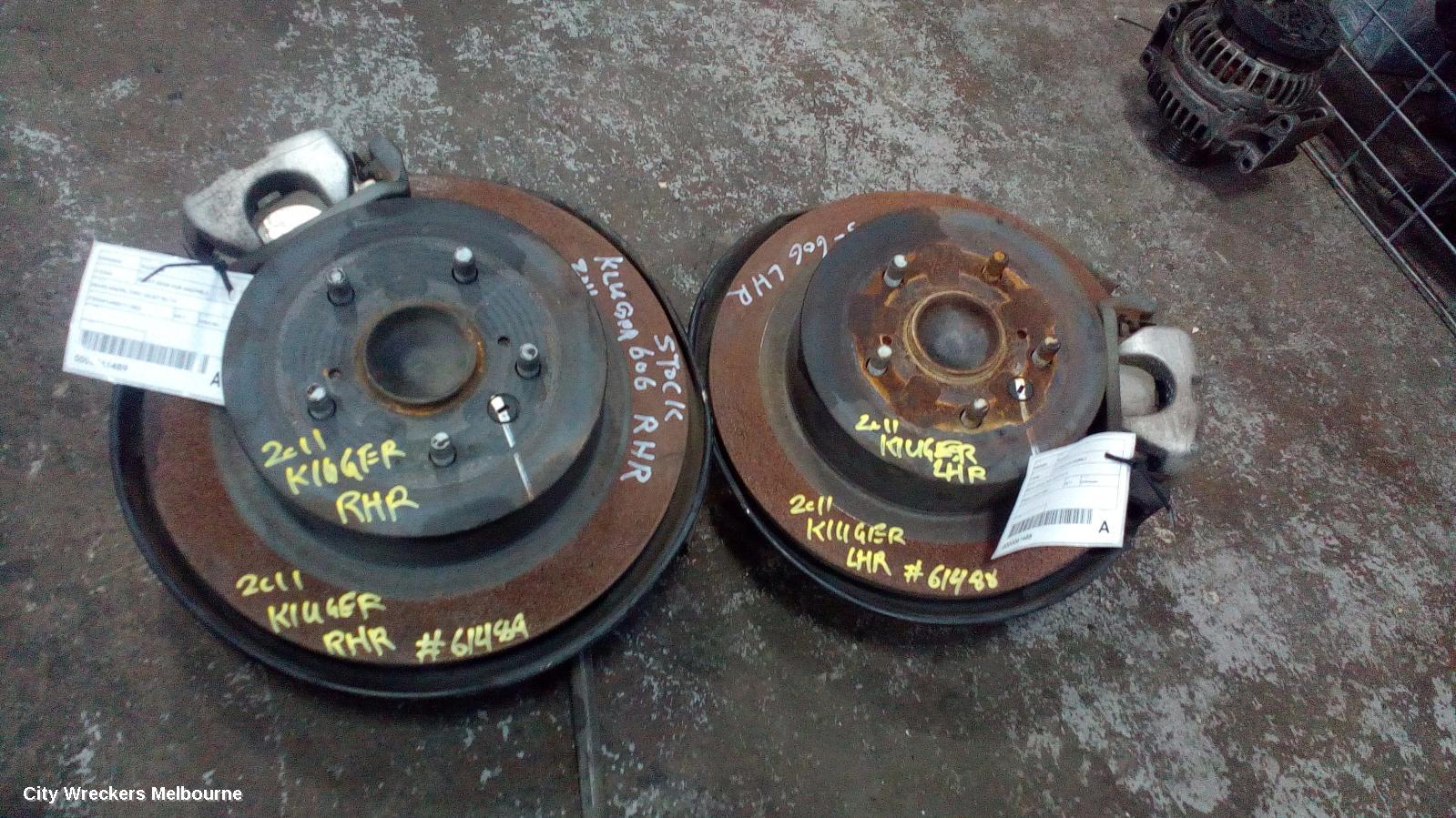 TOYOTA KLUGER LEFT REAR HUB ASSEMBLY, GSU40-GSU45, 2WD, 05/2007 - 02/2014 - Image 2