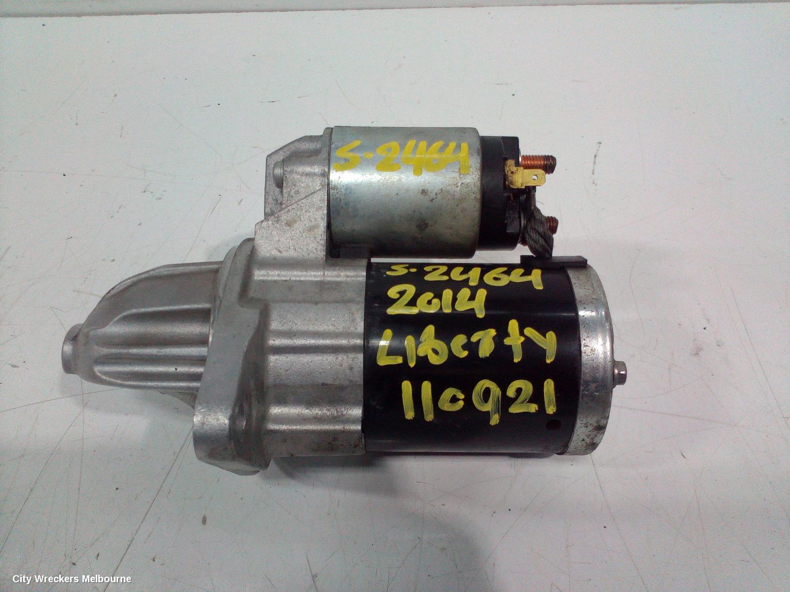 SUBARU LIBERTY STARTER, PETROL, FB25, AUTO, 6 SPEED, 5TH GEN, 09/2012 - 11/2014 - Image 1