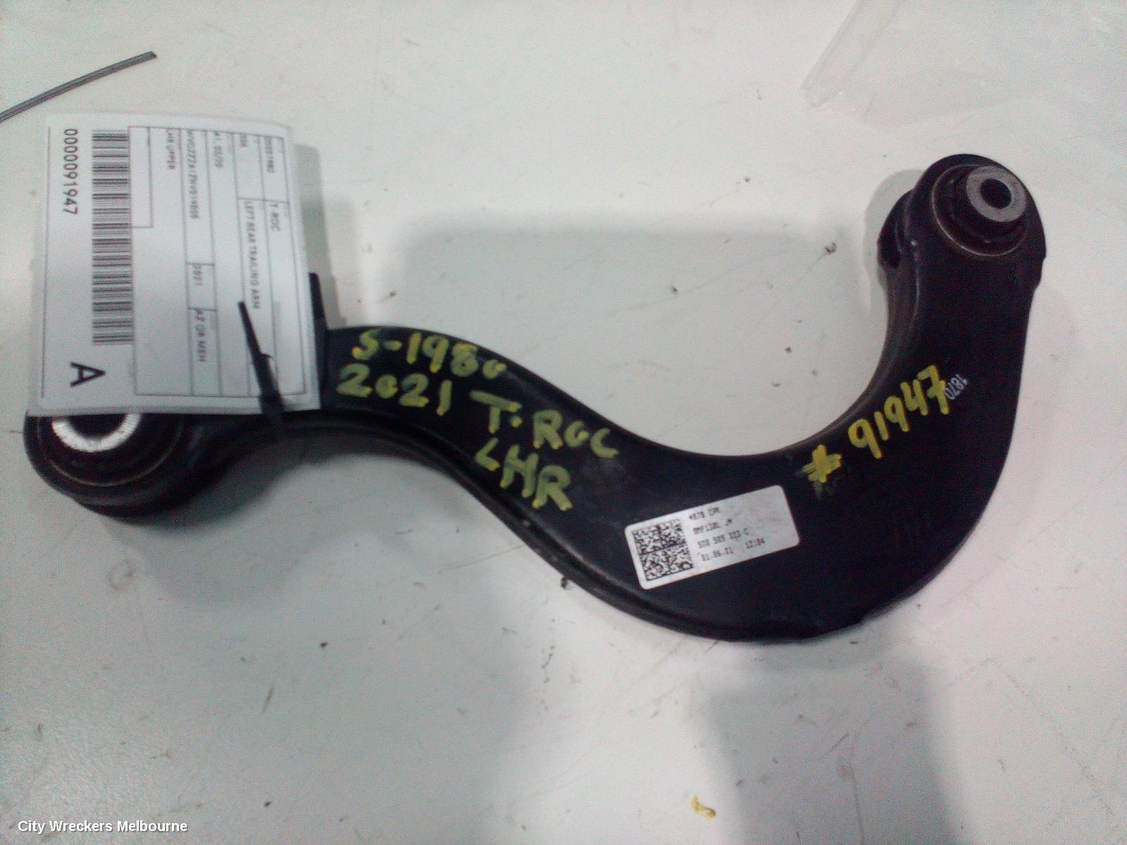 VOLKSWAGEN T-ROC LEFT REAR TRAILING ARM, A1, UPPER CONTROL ARM, 03/2020 ONWARDS - Image 2