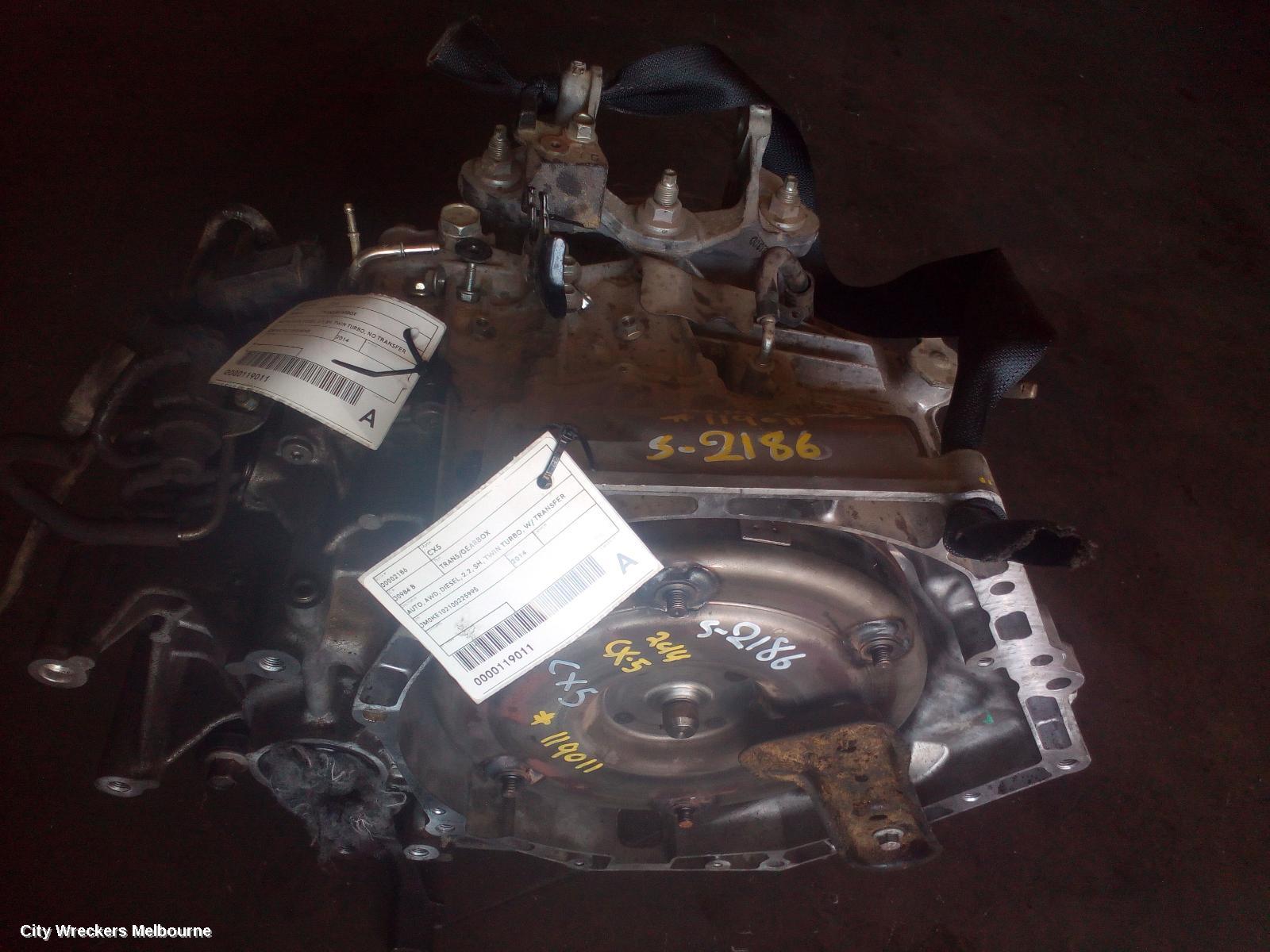 MAZDA CX5 TRANS/GEARBOX, AUTO, AWD, DIESEL, 2.2, SH, TWIN TURBO, NO TRANSFER CASE, KE, 03/2012 - 12/2016 - Image 2