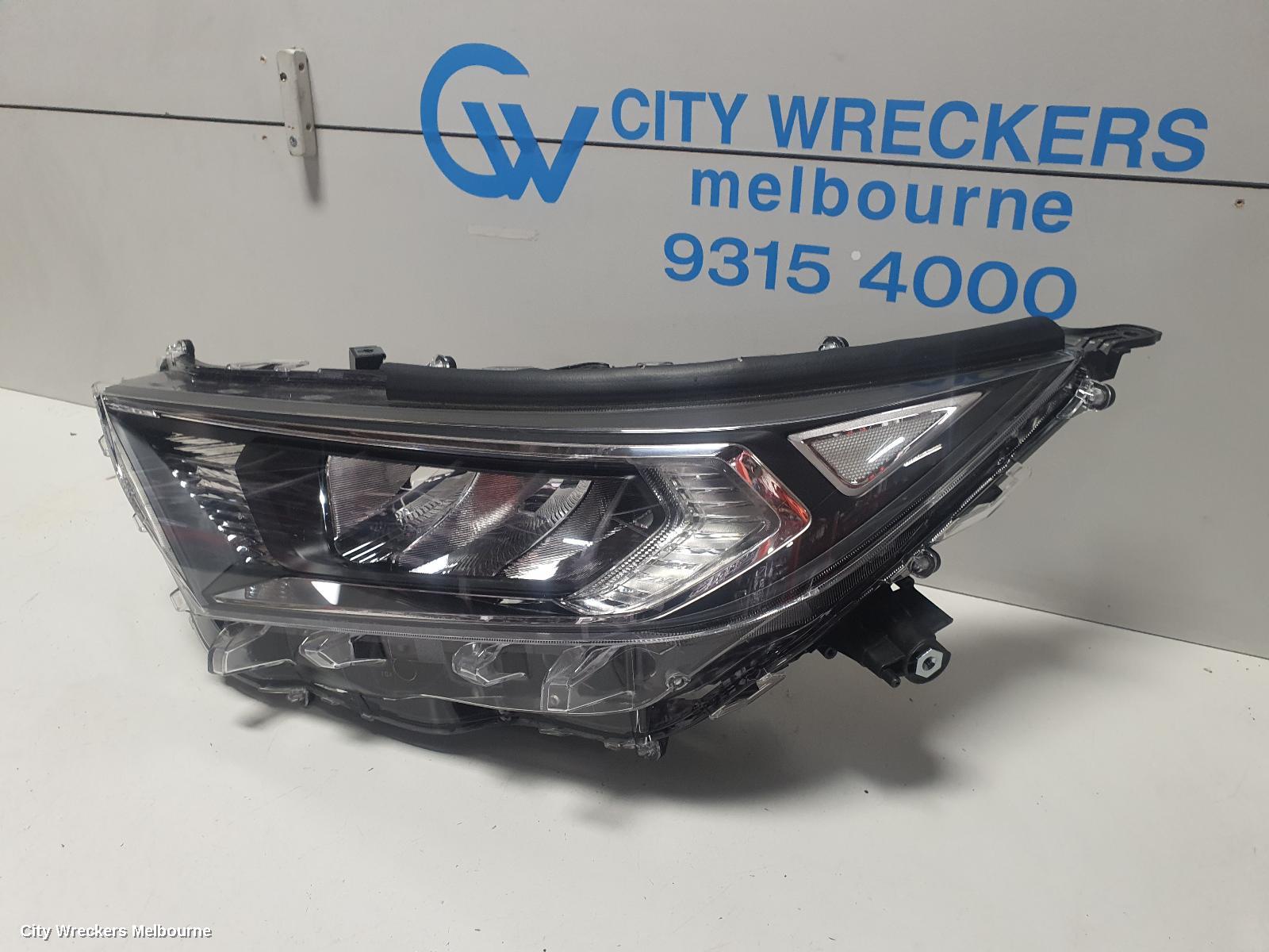 TOYOTA RAV4 LEFT HEADLAMP, XA50, NON HYBRID, PARABOLIC LED TYPE, 11/2018 ONWARDS - Image 2