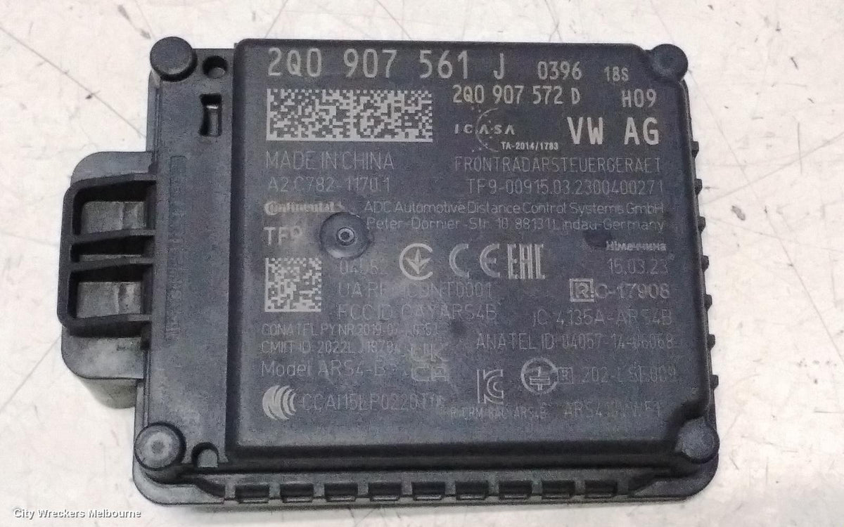 VOLKSWAGEN T-CROSS REVERSE CAMERA, C1, FRONT RADAR SENSOR, 01/2020 ONWARDS - Image 2
