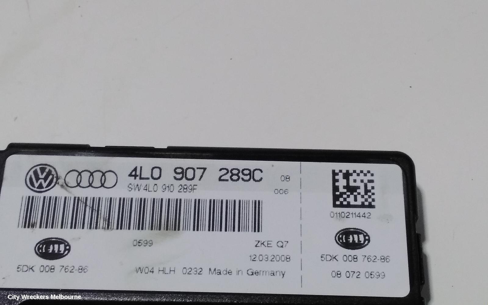 AUDI Q7 ECU, ENGINE ECU, 4.2, PETROL, BAR CODE, DUAL ECU (PAIR), ECU ONLY, 4L, 09/2006 - 08/2010 - Image 3