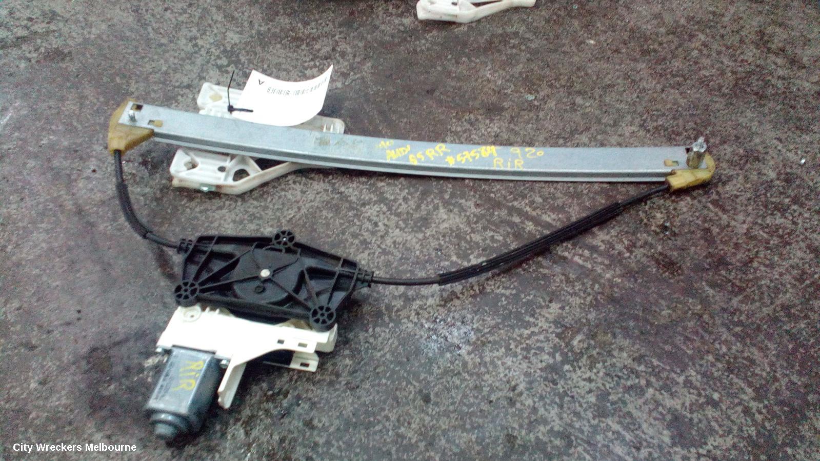 AUDI Q5 RIGHT REAR WND REG/MOTOR, 8R, DOOR REG ASSY (REG AND MOTOR), 12/2008 - 01/2017 - Image 1