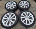 VOLKSWAGEN GOLF WHEEL MAG, FACTORY, 17X7.5IN, BELMONT/NOTTINGHAM, 5 V SPOKE, LIGHT GREY, GEN 8, 09/2020 ONWARDS - Image 1