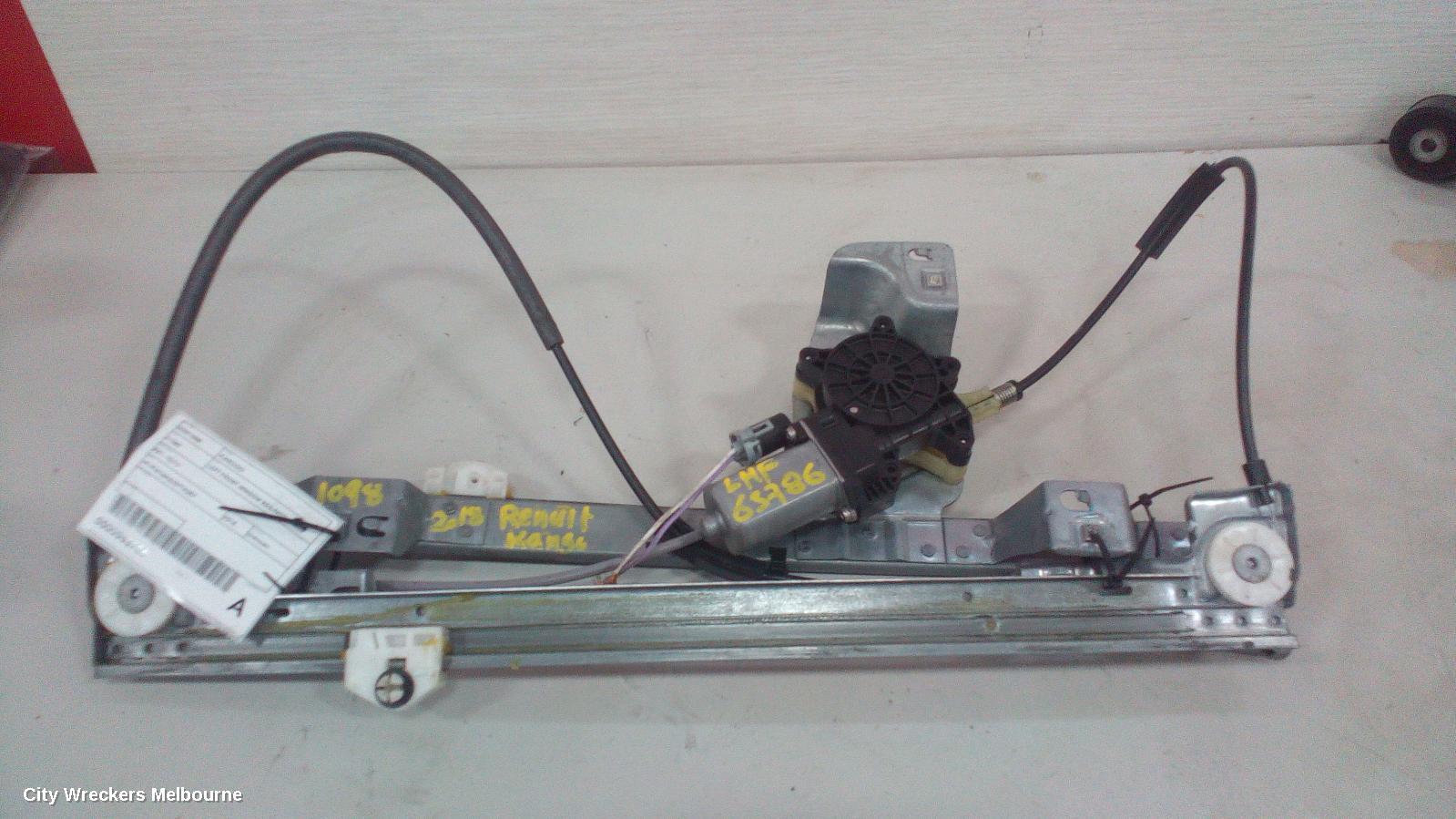 RENAULT KANGOO LEFT FRONT WINDOW REG/MOTOR, X61, 10/2012 ONWARDS - Image 3