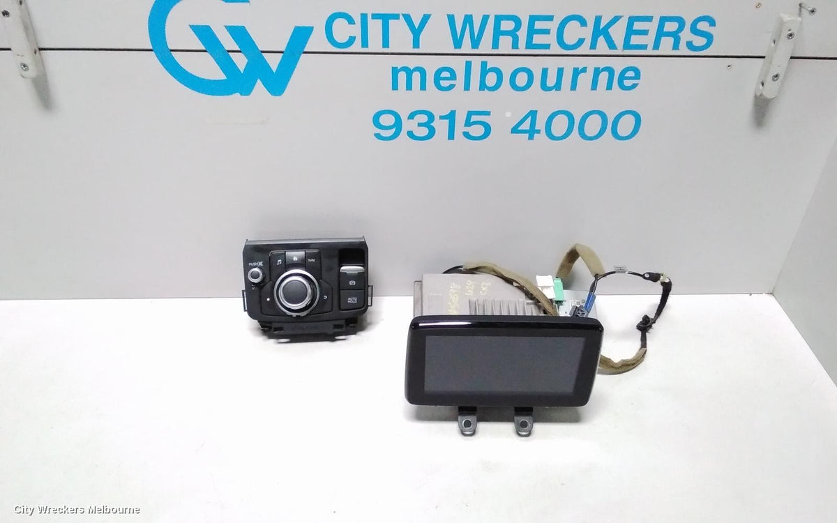 MAZDA CX3 RADIO/CD/DVD/SAT/TV, SD CARD ONLY, DK, 03/2015 ONWARDS - Image 1