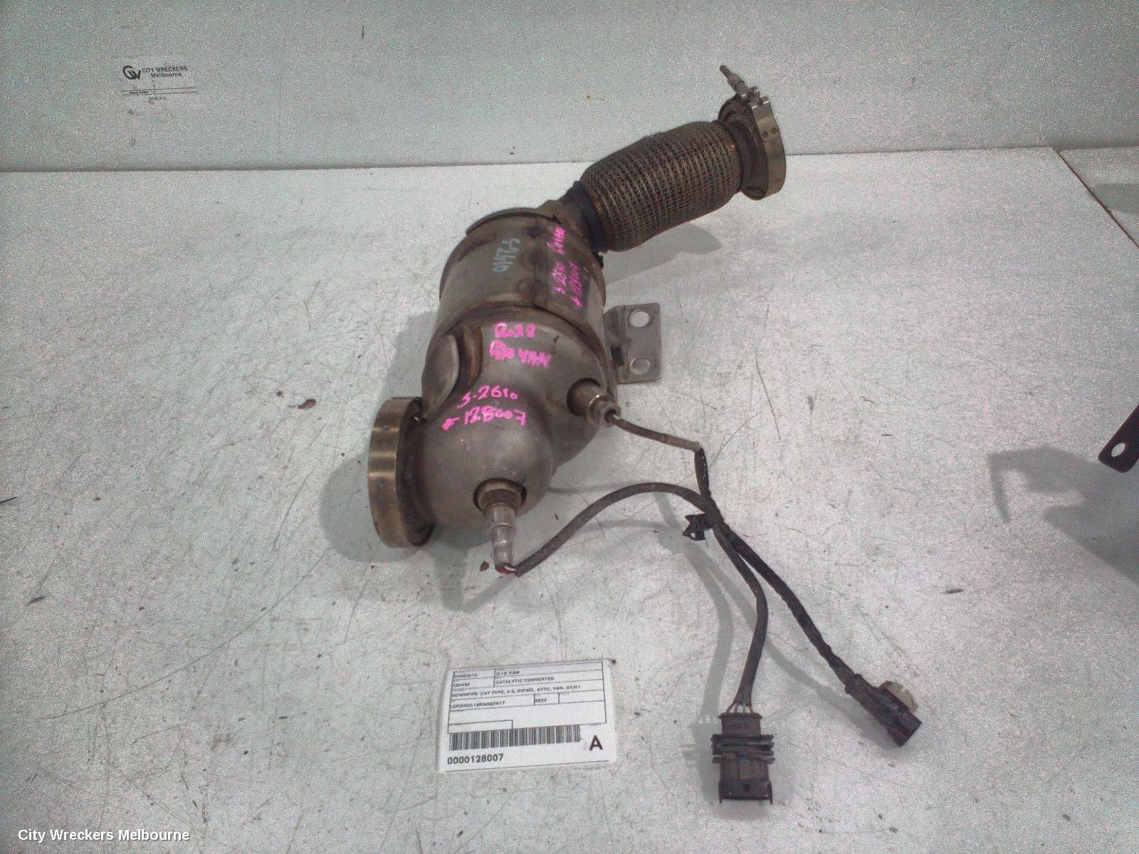 LDV G10 CATALYTIC CONVERTER, DOWNPIPE-CAT TYPE, 2.0, DIESEL, SV7C, VAN, 07/2021 ONWARDS - Image 2