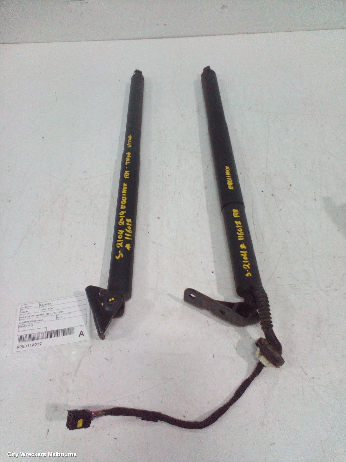 HOLDEN EQUINOX HATCH STRUT, TAILGATE LIFT MOTOR, EQ, 09/2017 - 12/2020 - Image 1
