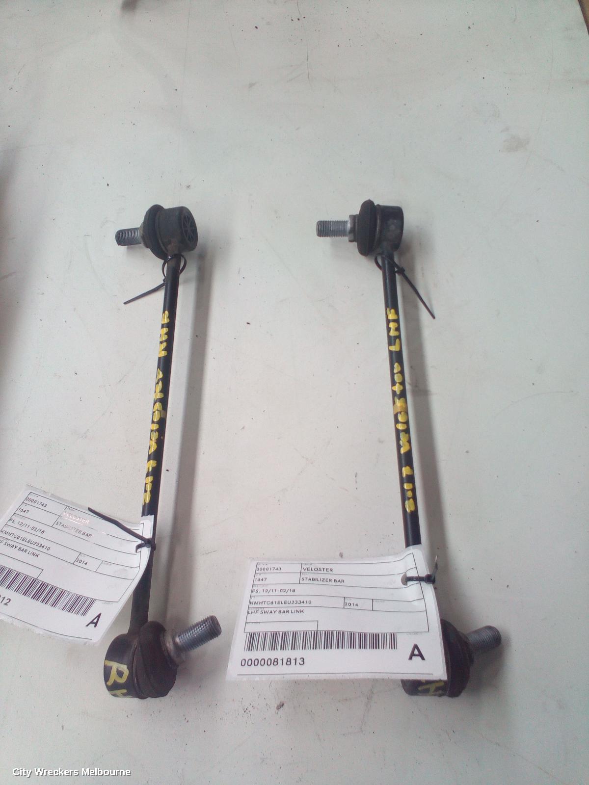 HYUNDAI VELOSTER STABILISER BAR, FS, 10/2011 - 08/2019 - Image 2