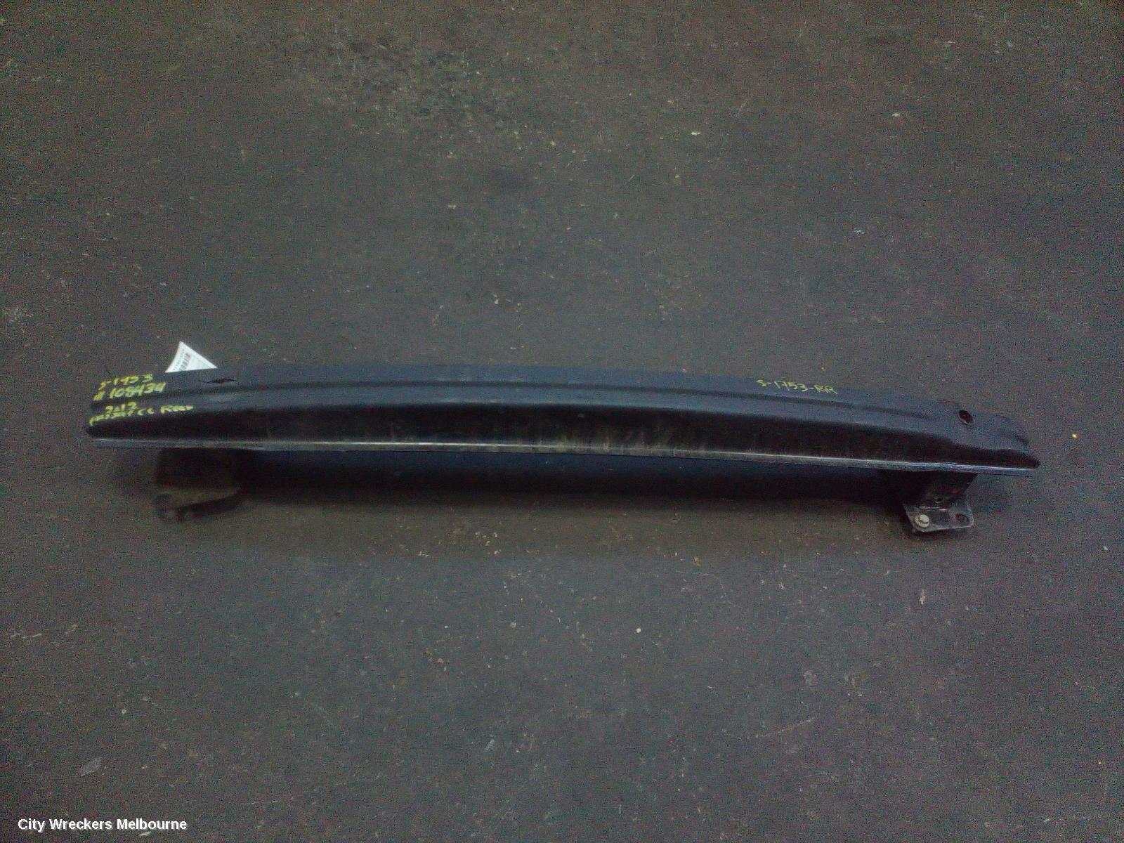 VOLKSWAGEN PASSAT R/BAR BRACKET/REINFO, MAIN REINFORCEMENT, 3CC, SEDAN, 01/2009 - 02/2012 - Image 2