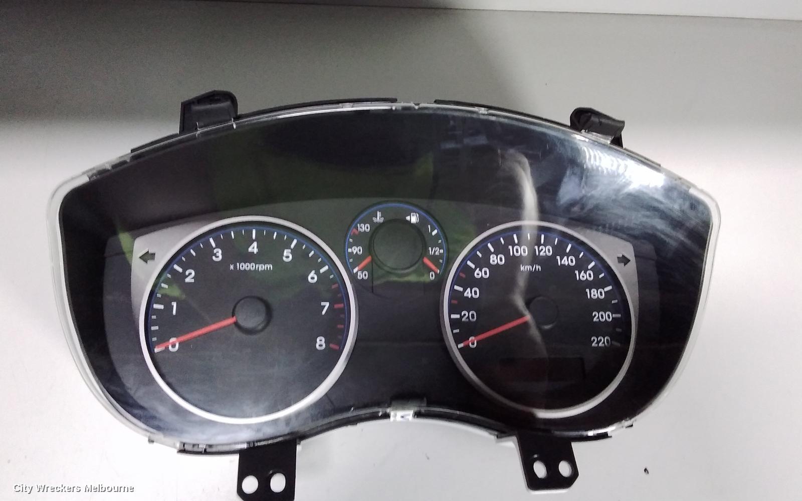 HYUNDAI I20 INSTRUMENT CLUSTER, INSTRUMENT CLUSTER, 1.4, MANUAL T/M TYPE, PB, 10/2010 - 12/2015 - Image 1