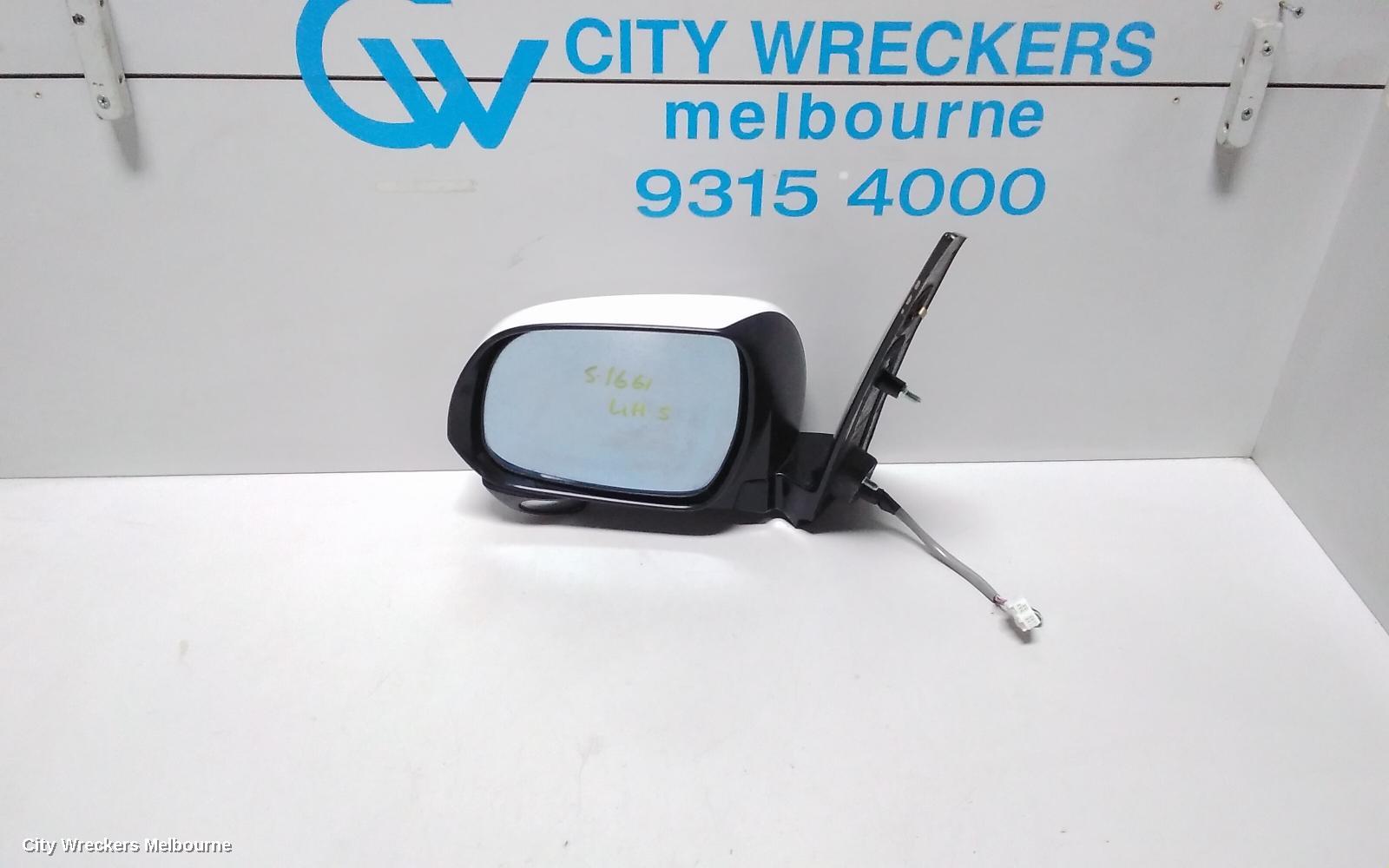 TOYOTA ESTIMA LEFT DOOR MIRROR, XR50, 9 WIRE, RECTANGLE PLUG, COLOUR CODED, W/ INDICATOR TYPE, BLUE GLASS, 06-19 (IMPORT) - Image 1