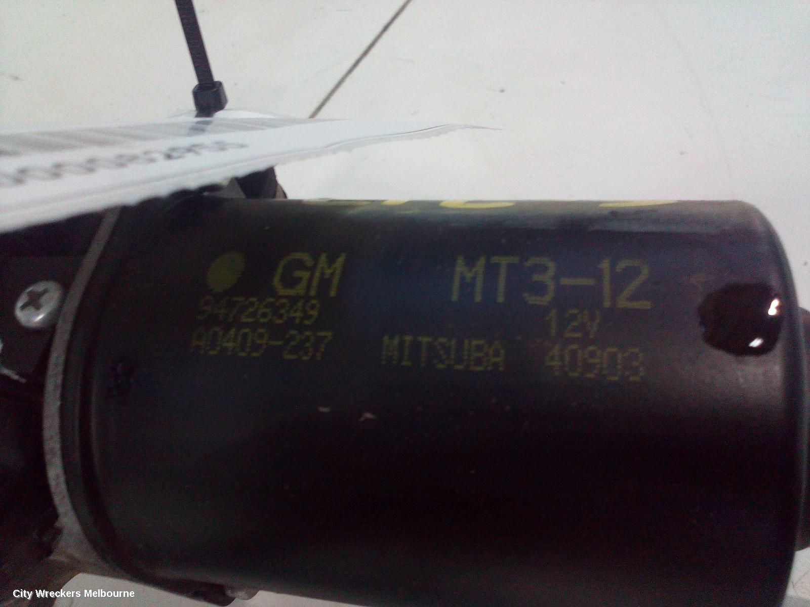 HOLDEN COLORADO WIPER MOTOR, FRONT, RG/RG 7, 01/2012 - 12/2020 - Image 2
