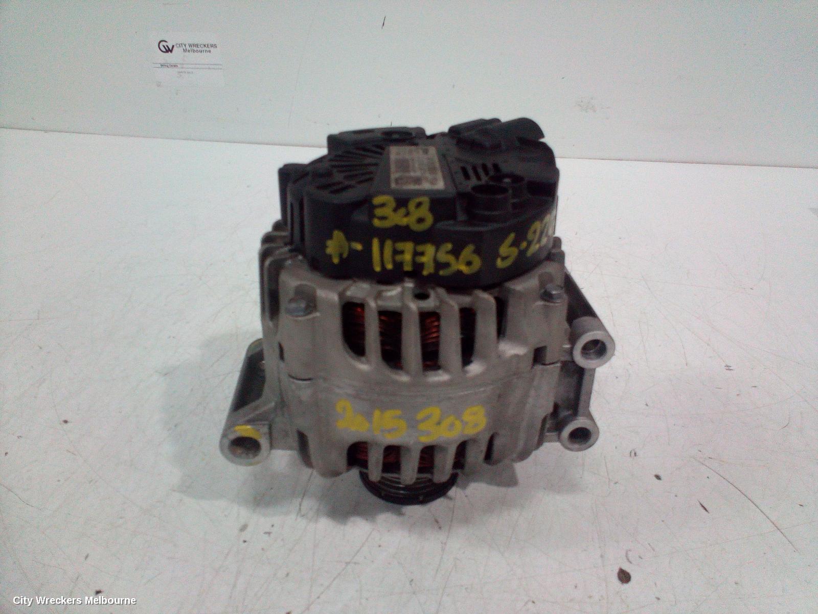 PEUGEOT 308 ALTERNATOR, PETROL, 1.6, VALEO 120AMP, T9, 10/2014 - 01/2021 - Image 1