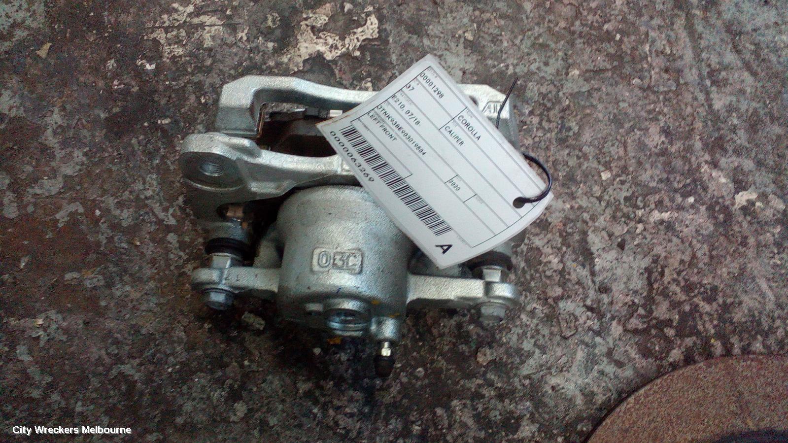 TOYOTA COROLLA CALIPER, LH FRONT, E210, HATCH, HYBRID TYPE, 07/2018 ONWARDS - Image 1
