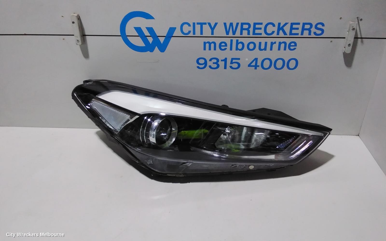 HYUNDAI TUCSON RIGHT HEADLAMP, TL, ACTIVE/ACTIVE X, KOREAN BUILT (VIN KMHJ), HALOGEN TYPE, NON DAYTIME RUNNING LAMP, 06/2015 - 06/2018 - Image 1