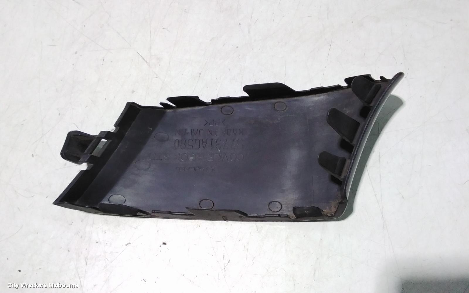 SUBARU LIBERTY, 4TH GEN, 08/2003 - 08/2009, 57731AG580  COVER-FRONT BUMPER : 107771 - Image 3
