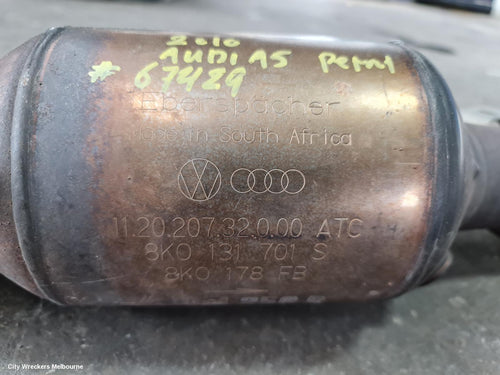 AUDI A5 CATALYTIC CONVERTER, UNDER CAR-CAT TYPE, 2.0, PETROL, CDNC/CNCD CODE, 8T, 08/2009 - 11/2016 - Image 2