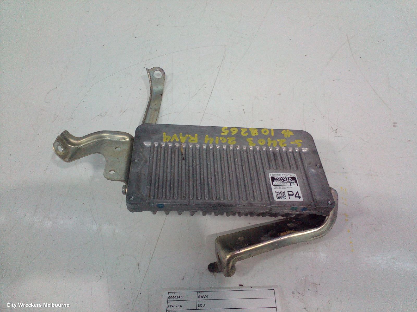 TOYOTA RAV4 ECU, ENGINE ECU, 2.0, 3ZR-FE, PETROL, AUTO T/M, ECU ONLY, ZSA42R, 12/2012 - 11/2018 - Image 2