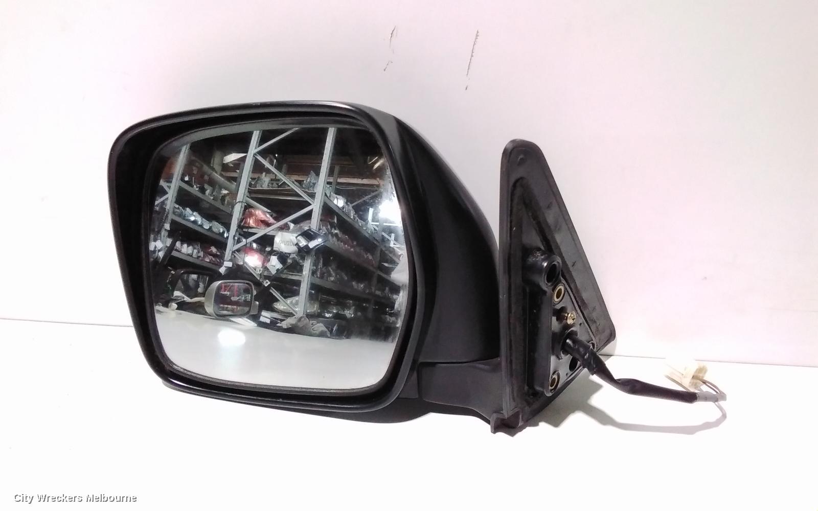 TOYOTA PRADO LEFT DOOR MIRROR, 95 SERIES, POWER, BLACK, RV/GX/GXL, 07/1996 - 01/2003 - Image 3