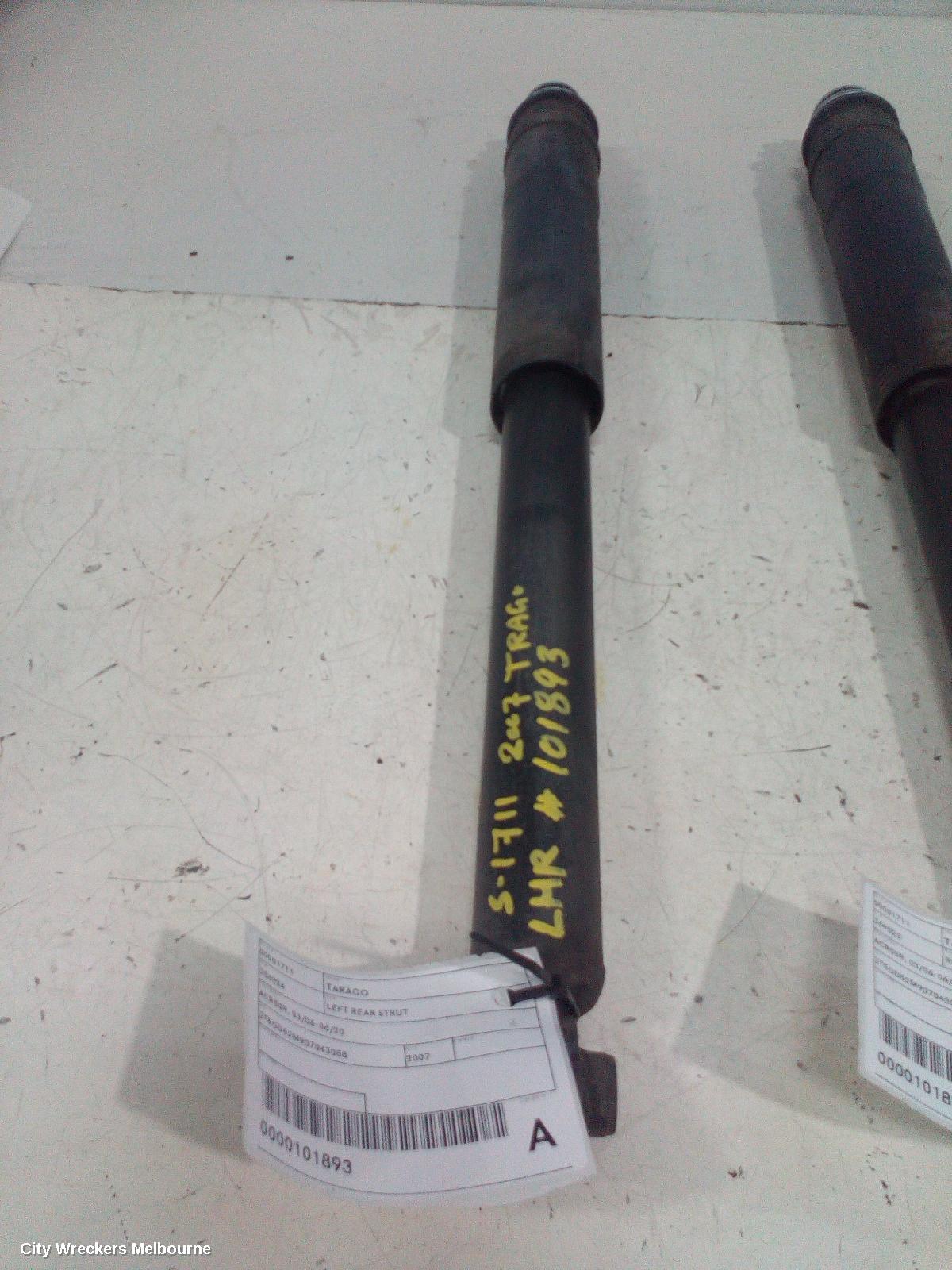 TOYOTA TARAGO LEFT REAR STRUT, ACR50R, 03/2006 - 06/2020 - Image 2