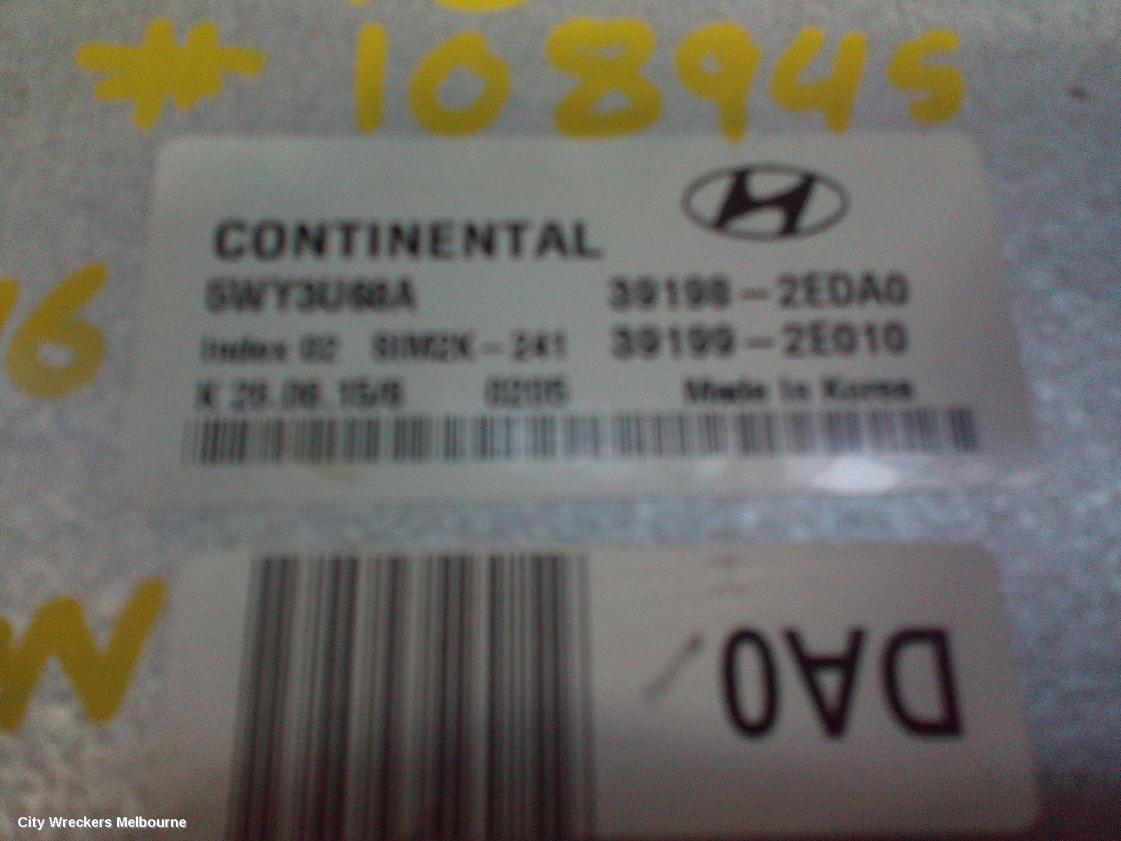 HYUNDAI TUCSON ECU, ENGINE ECU, 2.0, G4NA, PETROL, ECU ONLY, TL, 07/2015 - 04/2017 (AUS ONLY) - Image 3